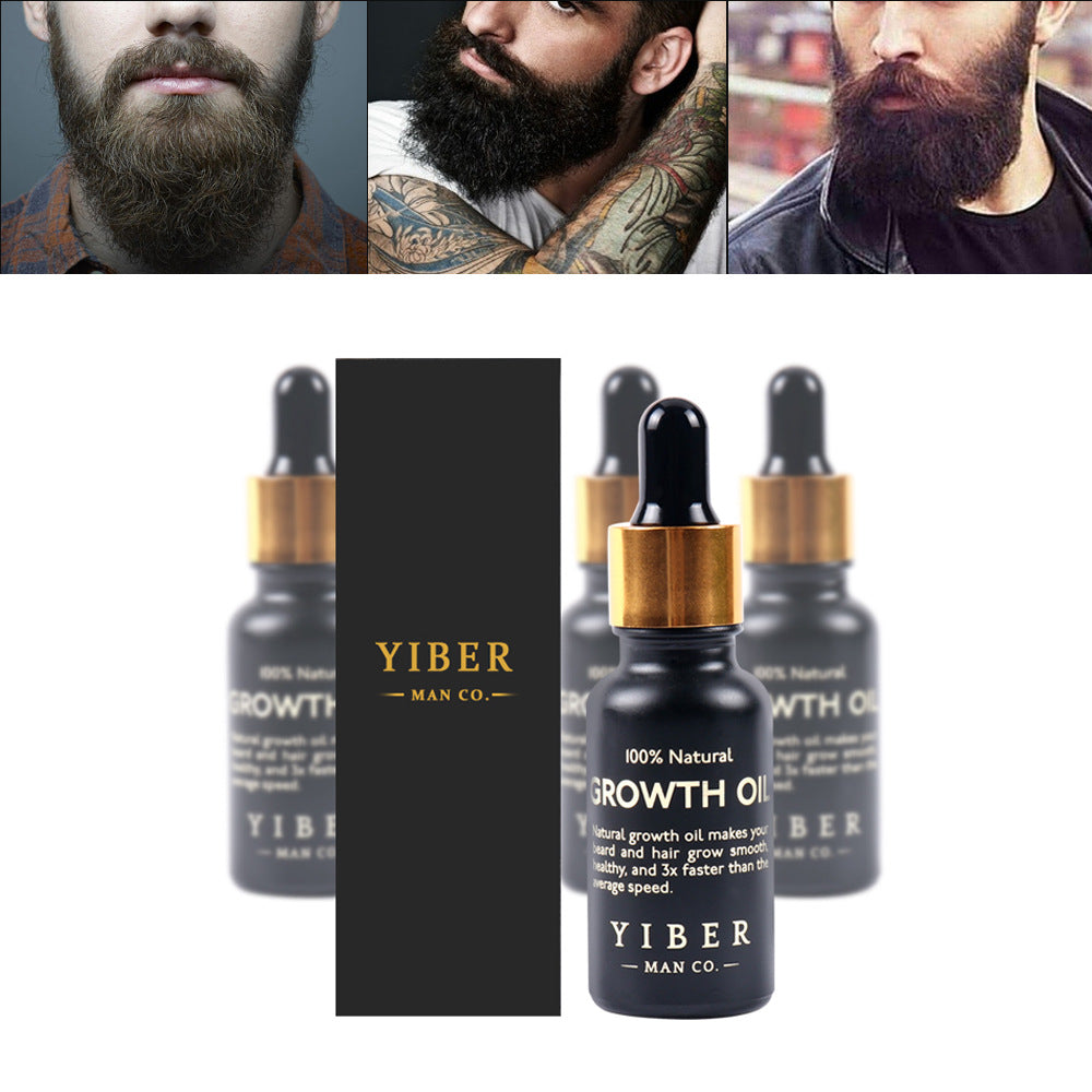 Men&#039;s Beard Growth Essential Oil