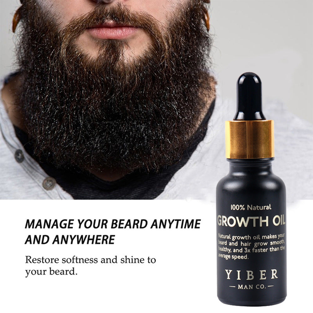 Men&#039;s Beard Growth Essential Oil