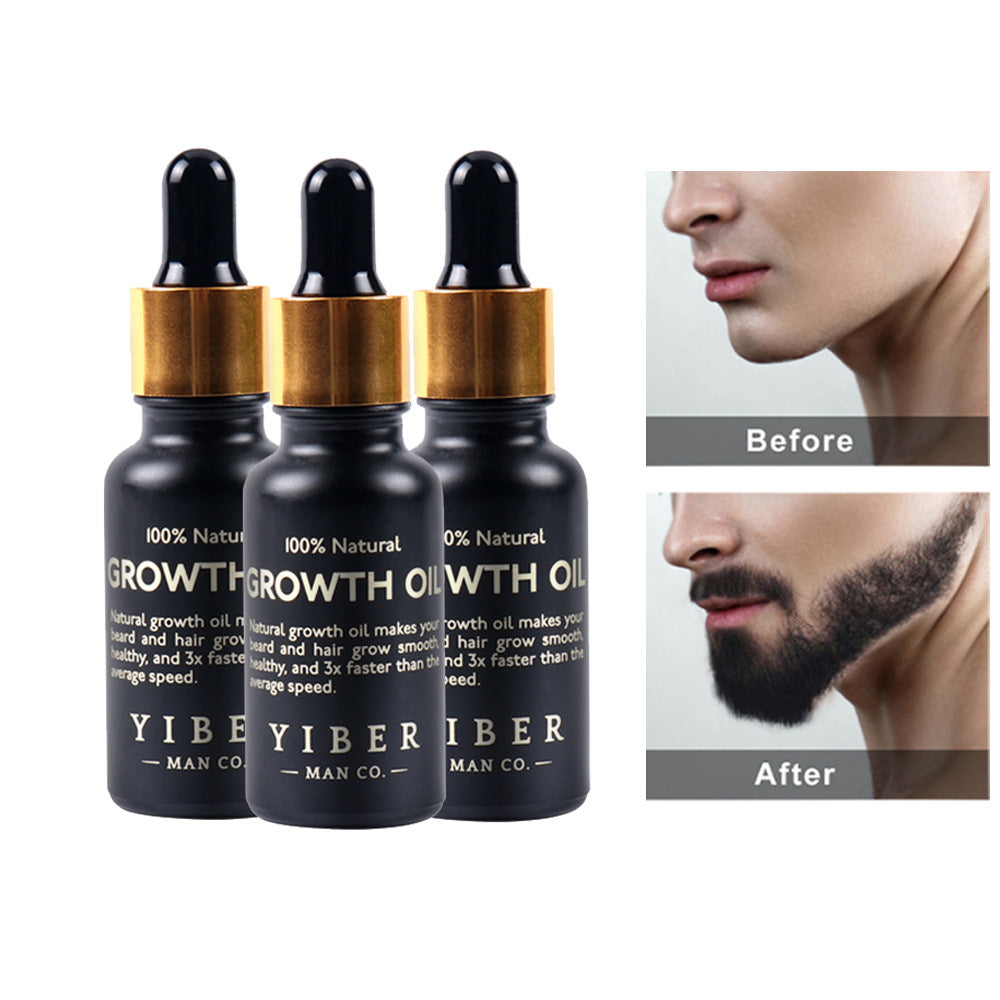 Men&#039;s Beard Growth Essential Oil