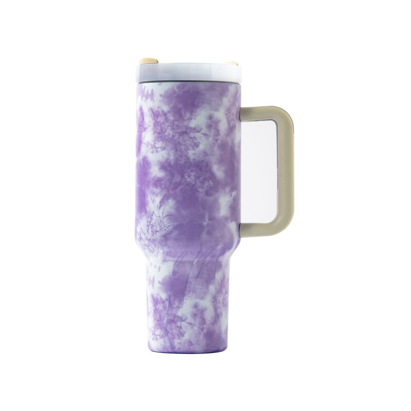 16 Pics-40oz-tiedye tumblers-with-handle