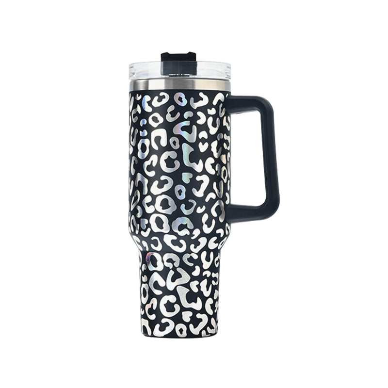 16 PCS 40oz-iridescent-leopard-tumbler-with-handle-adventure-stainless-steel-water-bottle