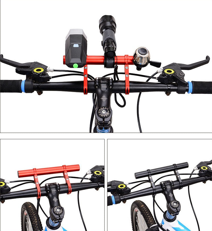 Multi-function Bicycle Extension Frame Double Rod Aluminum Alloy