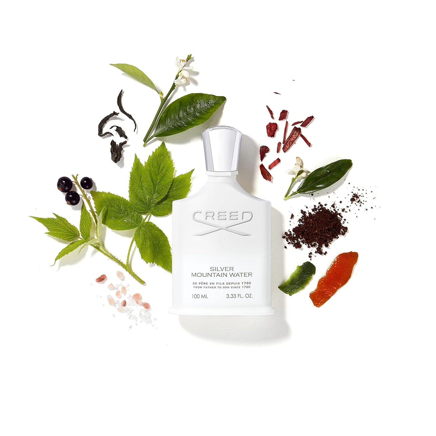 Creed Silver Mountain Water, Men's Luxury Cologne, Rich, Citrus Fragrance