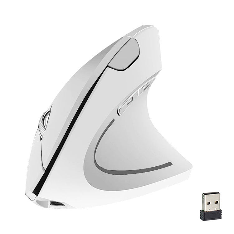 Spot Supply Left And Right Hand Five Generation Vertical Wireless Mouse Ergonomic Charging Vertical Dual-mode Mouse