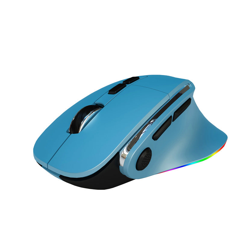 Bingdian H5 Vertical Mouse USB Wireless 2.4g Bluetooth 5.0 Dual-mode Charging Wireless Mouse Ergonomics