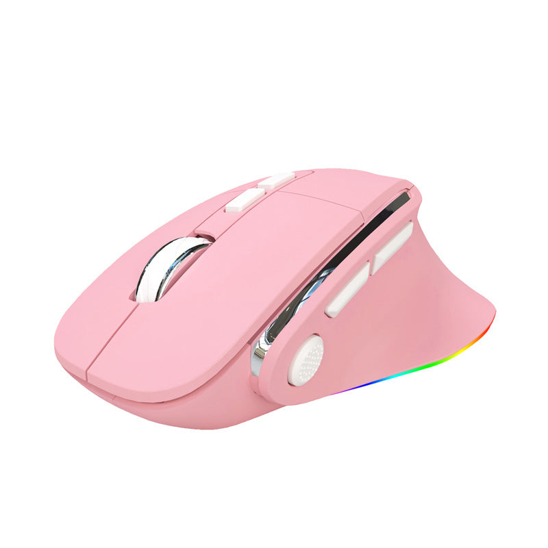 Bingdian H5 Vertical Mouse USB Wireless 2.4g Bluetooth 5.0 Dual-mode Charging Wireless Mouse Ergonomics