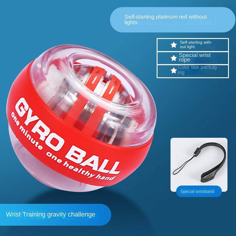 Wrist Trainer Ball Auto-Start Wrist Strengthener Gyroscopic Forearm Exerciser Gyro Ball For Strengthen Arms, Fingers, Wrist Bones And Muscles