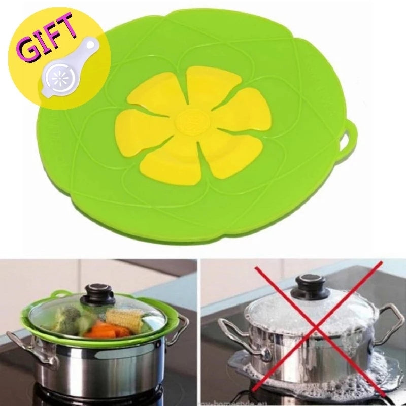 SILICONE LID SPILL STOPPER