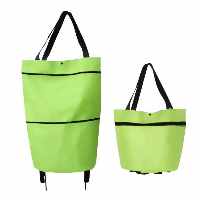 FOLDING SHOPPING BAG TROLLEY CART