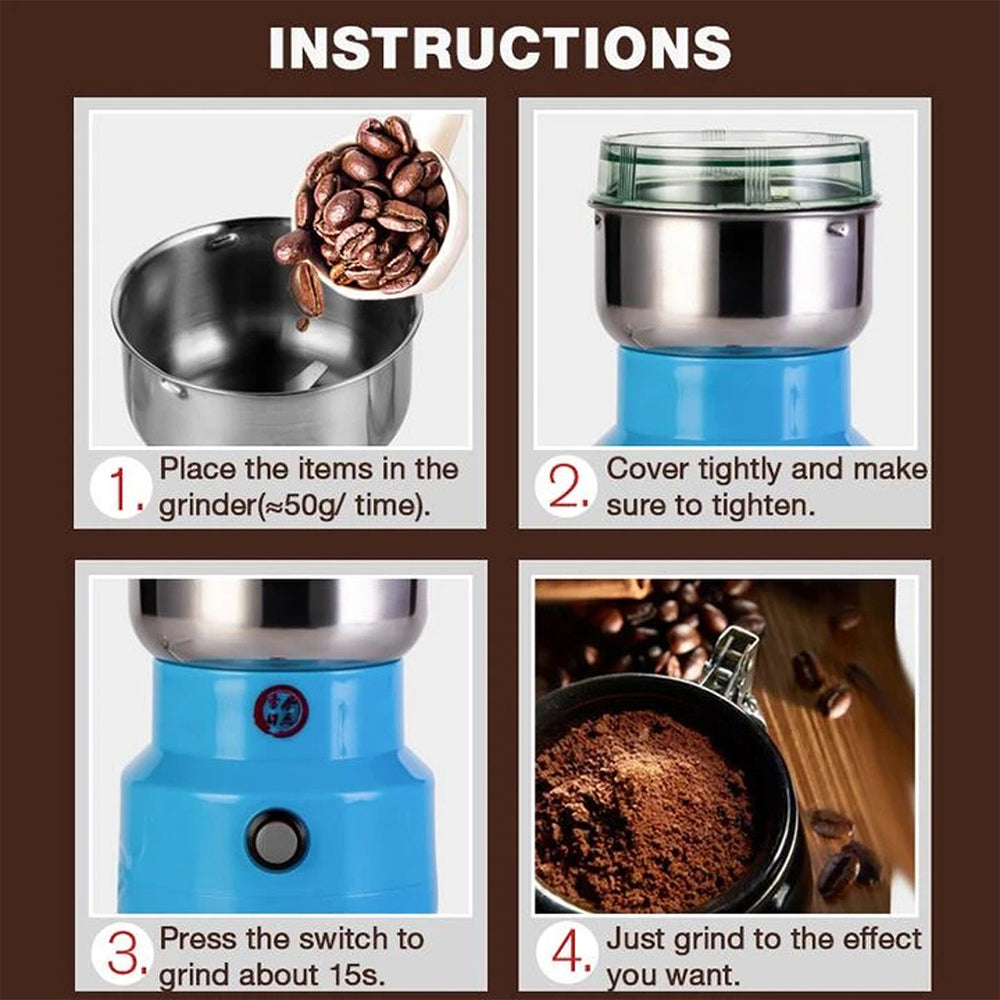 ELECTRIC COFFEE BEAN GRINDER