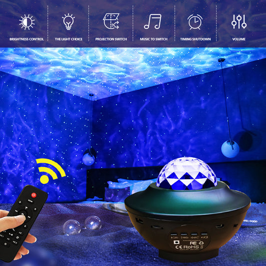 STAR PROJECTOR GALAXY LED PARTY LAMP