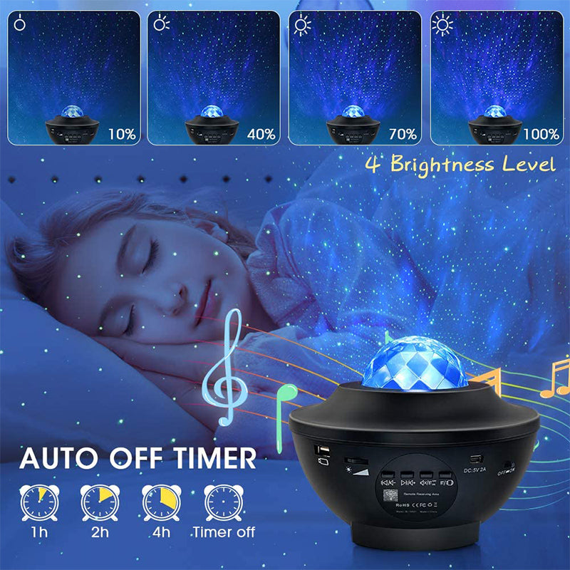 STAR PROJECTOR GALAXY LED PARTY LAMP