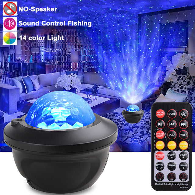 STAR PROJECTOR GALAXY LED PARTY LAMP