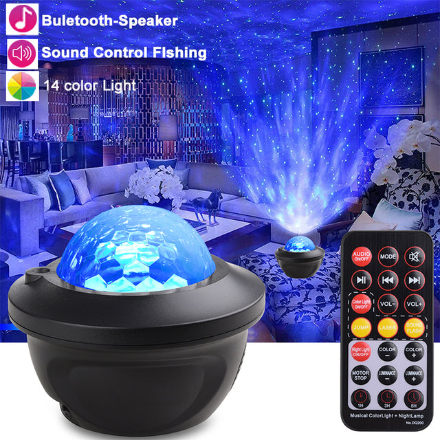 STAR PROJECTOR GALAXY LED PARTY LAMP