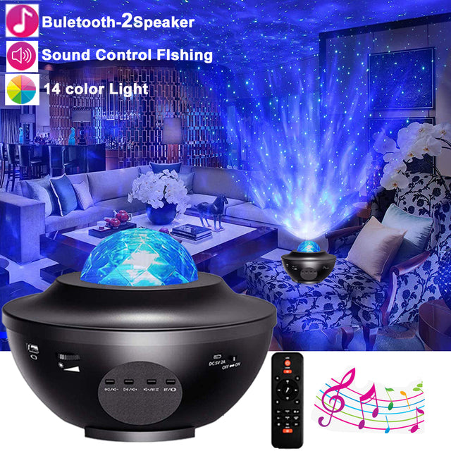 STAR PROJECTOR GALAXY LED PARTY LAMP